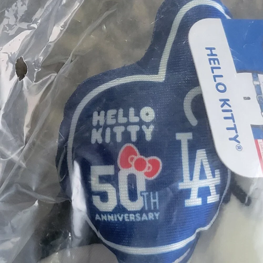 Los Angeles Dodgers Hello Kitty 50th Anniversary